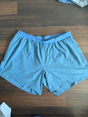 lululemon athletica Light Blue Athletic Shorts